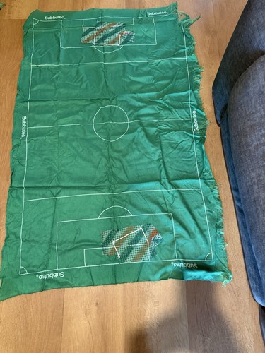 Subbuteo football pitch - football,