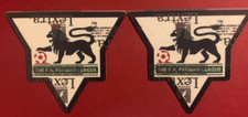 1997-2003 pair of premier league patch player size  Iron On Heat Press UK STOCK