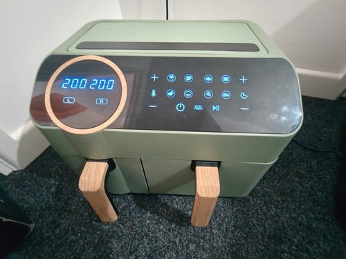 Scandi dual drawer air fryer - drawer,