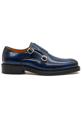 Mens blue burnished real - mens,