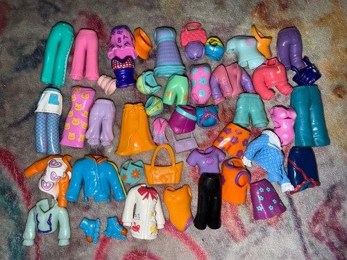 Vintage polly pocket clothes - vintage,
