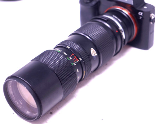 Sony mount adapted - e, 85-205mm