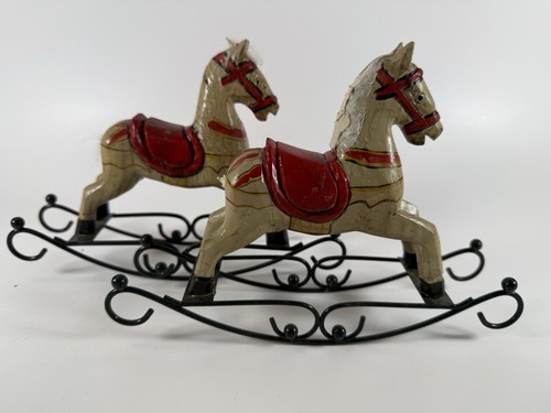 Vintage wooden rocking - wooden, horse