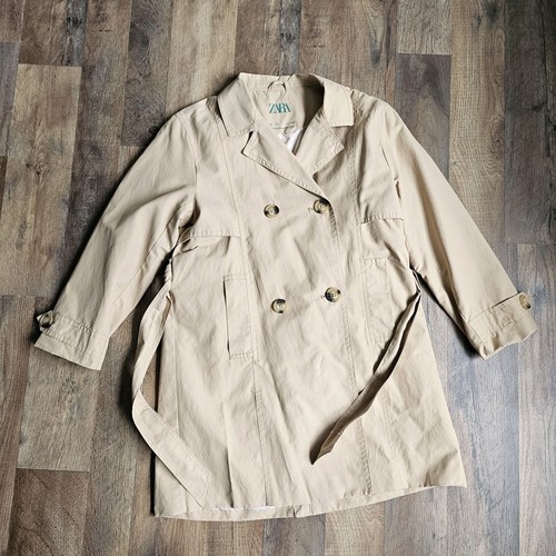 Zara kids khaki beige trench - kids,
