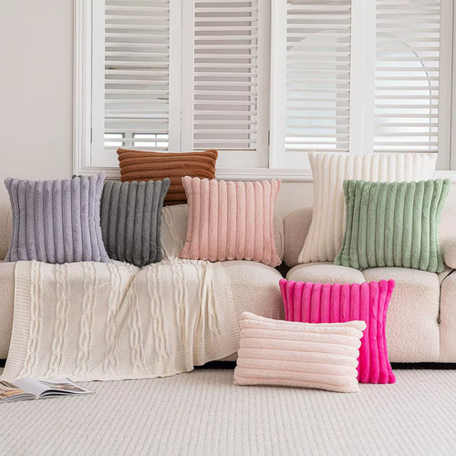 Faux rabbit fur - fur, cushion