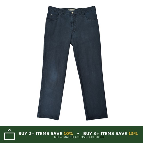 Meyer chino trousers dark blue - chino,