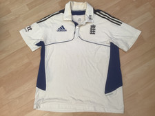 Vintage Adidas England cricket shirt. Large
