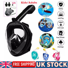 Full face snorkel mask - face,