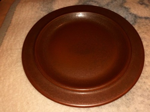 Brown mottle glaze pottery - mottle,
