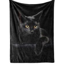 150 X 200cm  Animal Print Mink Faux Fur Throw Cat Fleece Blanket Soft Cosy Warm