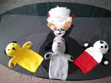 Set Of 4 Handmade Crochet And