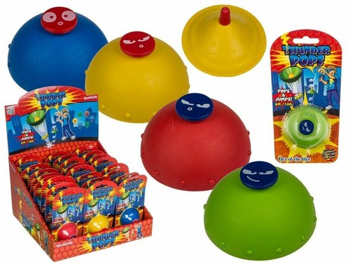 Jumping rubber ufo - jumping, thunder