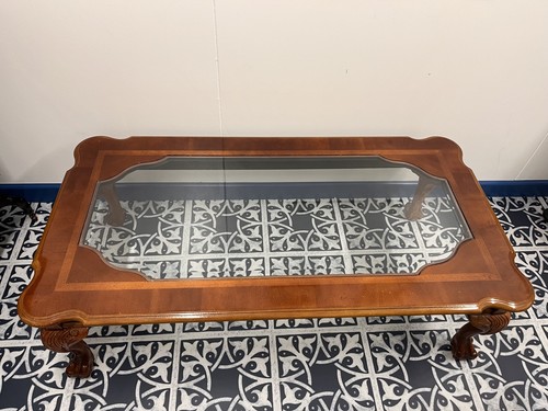 Vintage mahogany carved wood - vintage,
