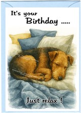Welsh Terrier Dog Birthday