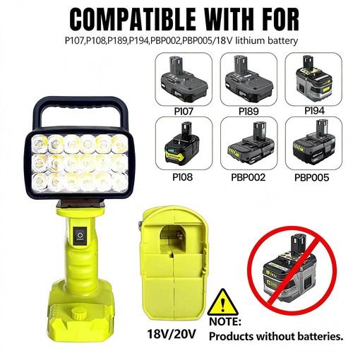 Ryobi 18v one - one+, led
