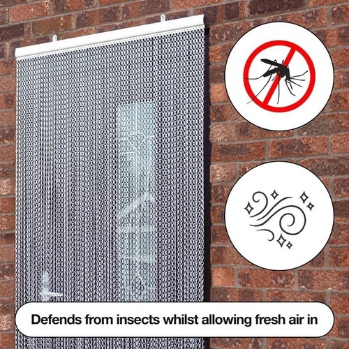 Aluminium door fly screen - fly,