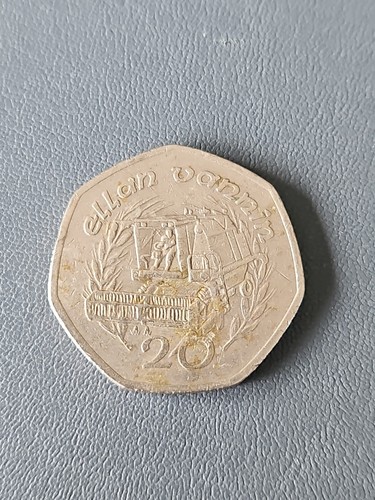 Isle man 1992 twenty pence - of,