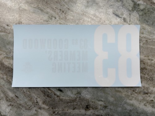 Goodwood members meeting - goodwood,