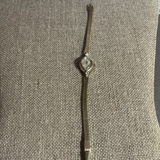 Vintage Ladies Bulova 10kt Rolled Gold Plate Watch Scrap Minute Hand Broken