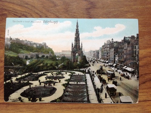 Vintage postcard the castle - castle, &