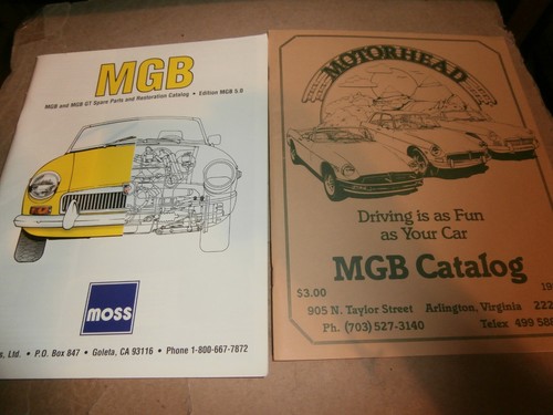 Vintage mgb mgc - mgc, parts