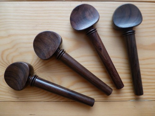 Cello rosewood pegs - rosewood, 4