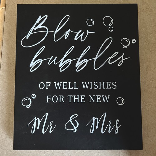 Wood black blow bubbles - wood,