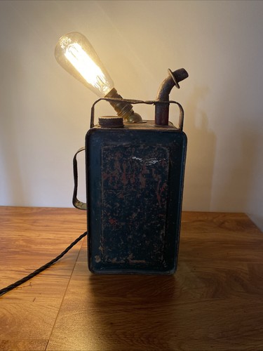 Vintage oil can paraffin - oil, /