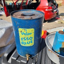 Valor Esso Blue Paraffin Drum