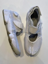 Nike Women's Air Rift BR Breathe 848386-100 White Platinum US10(W) No Box Good+