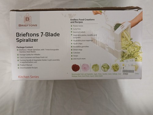 Breiftons blade spiralizer - breiftons, 7-blade