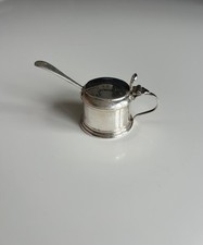 Antique Silver Plate Mustard