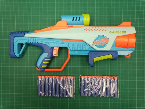 Nerf rambler gun - nerf, dart