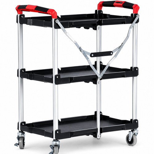 Tier folding service trolley - tier,