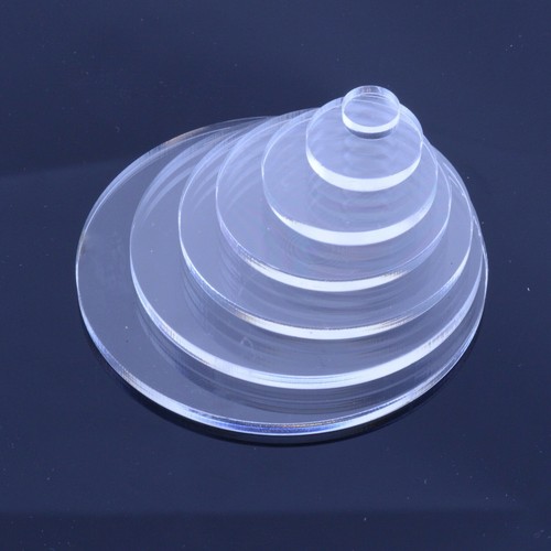Circles clear acrylic laser - circles,