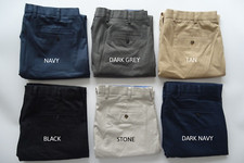 Mens Brooks Brothers SLIM FIT Advantage Stretch Waist Chinos 7 Colours RRP £120