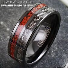Black Tungsten Carbide Men's