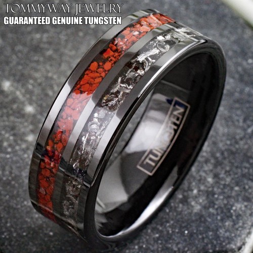 Black tungsten carbide men - tungsten, men's