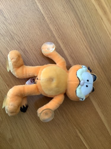 Garfield toy with suction pads - garfield,