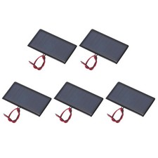 5 Pcs 5V 0.3W 60mA Mini Solar