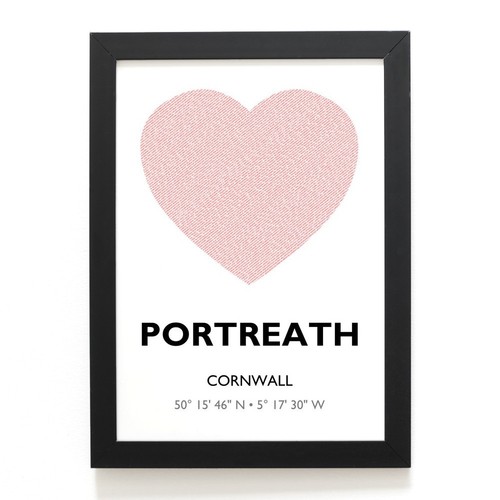 Print portreath cornwall - -, portreath,