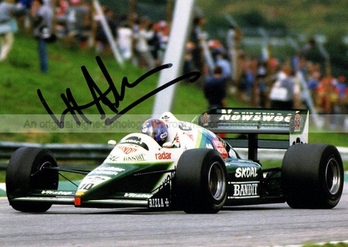 Kenny acheson driver - kenny, f1