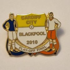 Cardiff City V Blackpool Badge