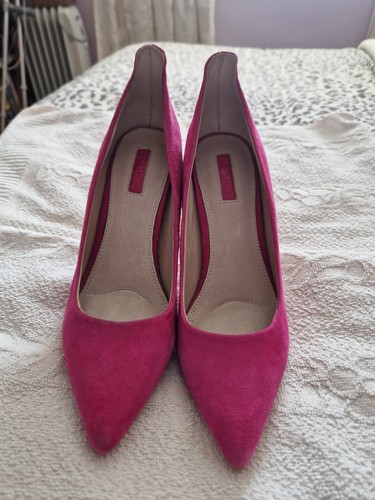 Topshop women pink suede - topshop,