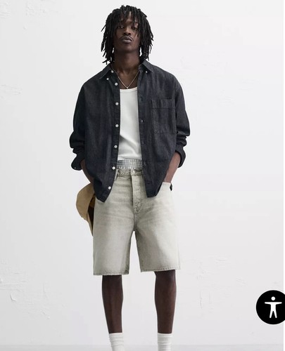 New men zara - new, straight-leg