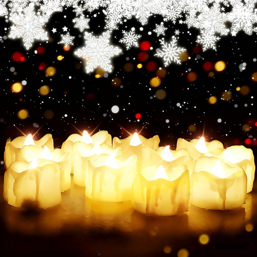 Led candle lights pack - led,