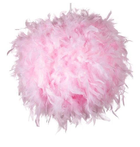 Gigi fluffy feather light - feather, light/lamp