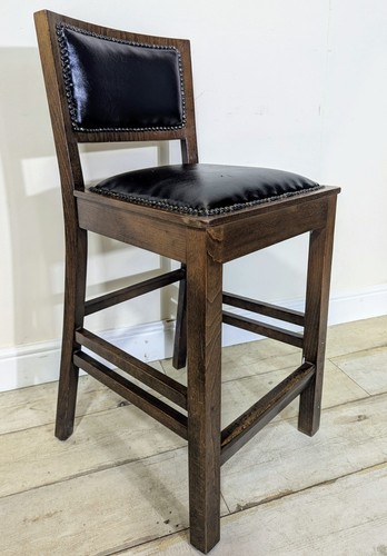 Single bar chair - single, wooden