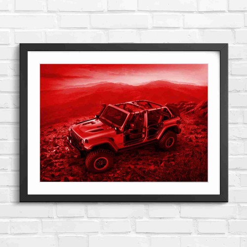 Green off road - jeep, trail