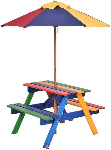 Kids picnic table garden - table,,